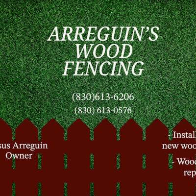 Arreguin's Wood Fencing